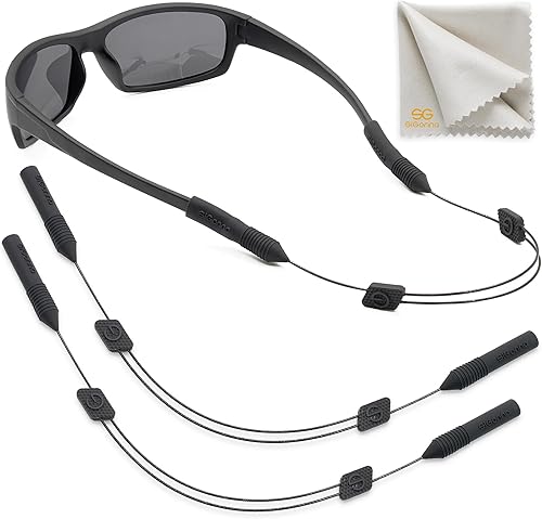 Miniatura 7 de SIGONNA Soporte para correa de lentes  Cuerda de correa para anteojos sin cola  Soporte ajustable para lentes alrededor del cuello  Cordón para