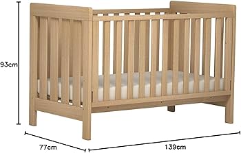 Boori スレイ　ベビーベッド　アーモンド　ベッド下収納付き Boori スレイ ベビーベッド アーモンド ベッド下収納付き