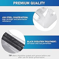 Vista 4 de ATPEAM Separador de rótula Pitman de 5 piezas Juego de herramientas de extremo de barra de acoplamiento para servicio frontal, kit de extracción