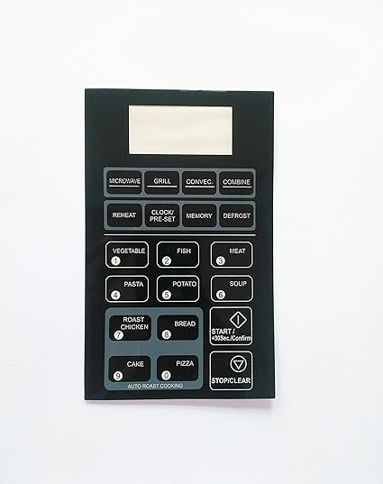 ABLE OM25DCE Microwave Oven Membrane Keypad