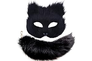Therian Mask and Tail Set: Unleash Your Inner Wolf