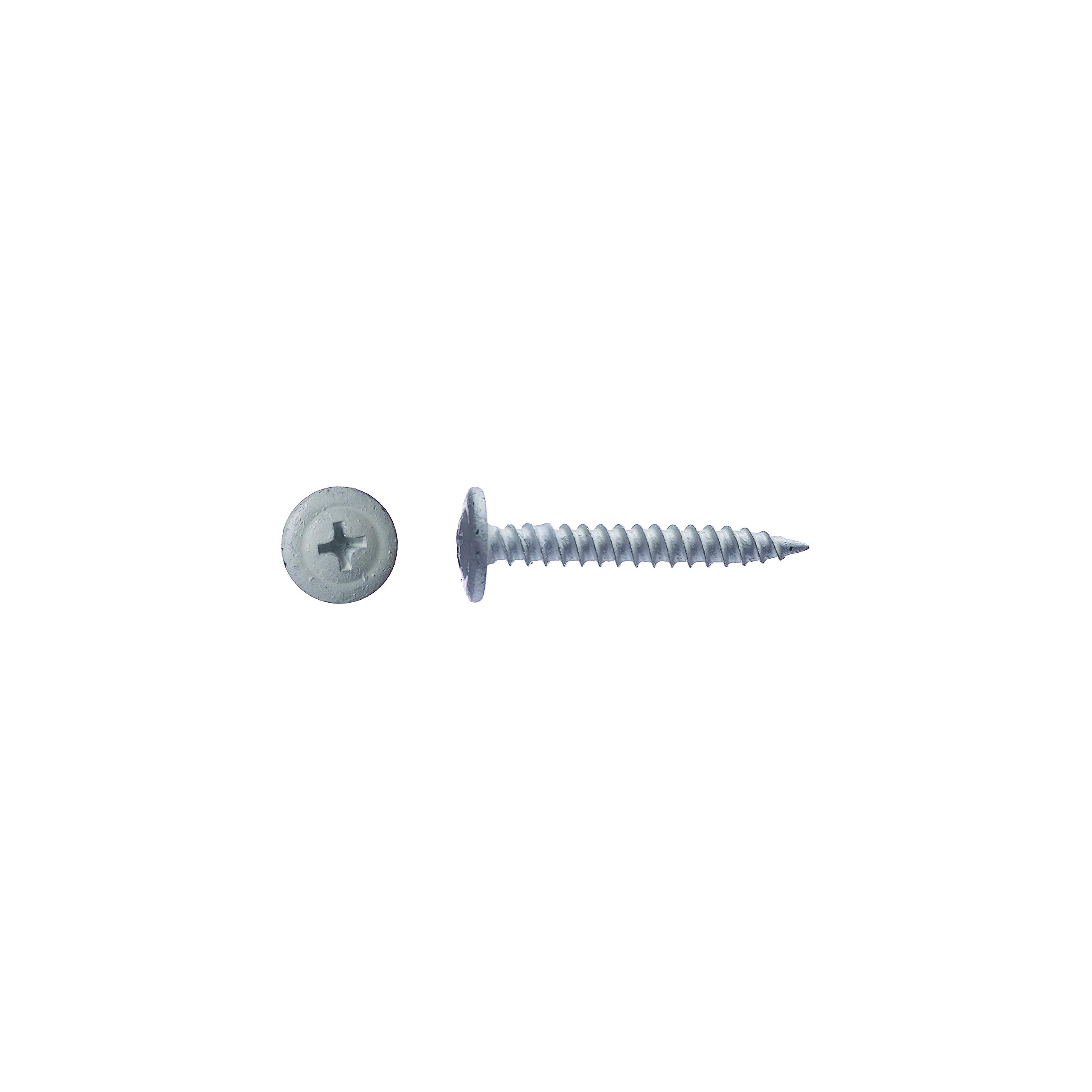 Big Timber MTS8114W #8 by 1-1/4-inch P2-drive bit Phillips Modified Truss Screws White,(5000 per Box)