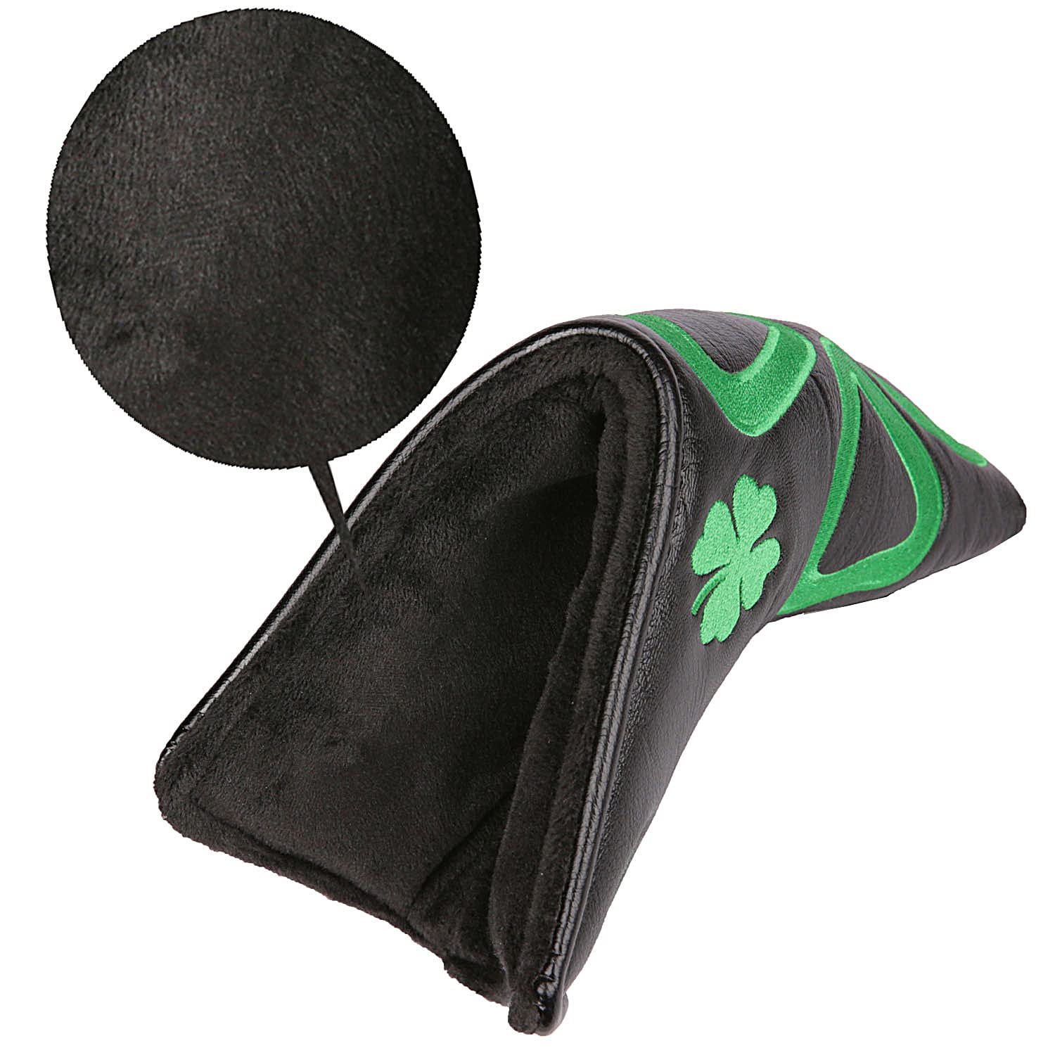 Housse de putter mi-maillet - Petit couvre-tête de club de golf - Fermeture magnétique - Pour Odyssey White Hot Pro