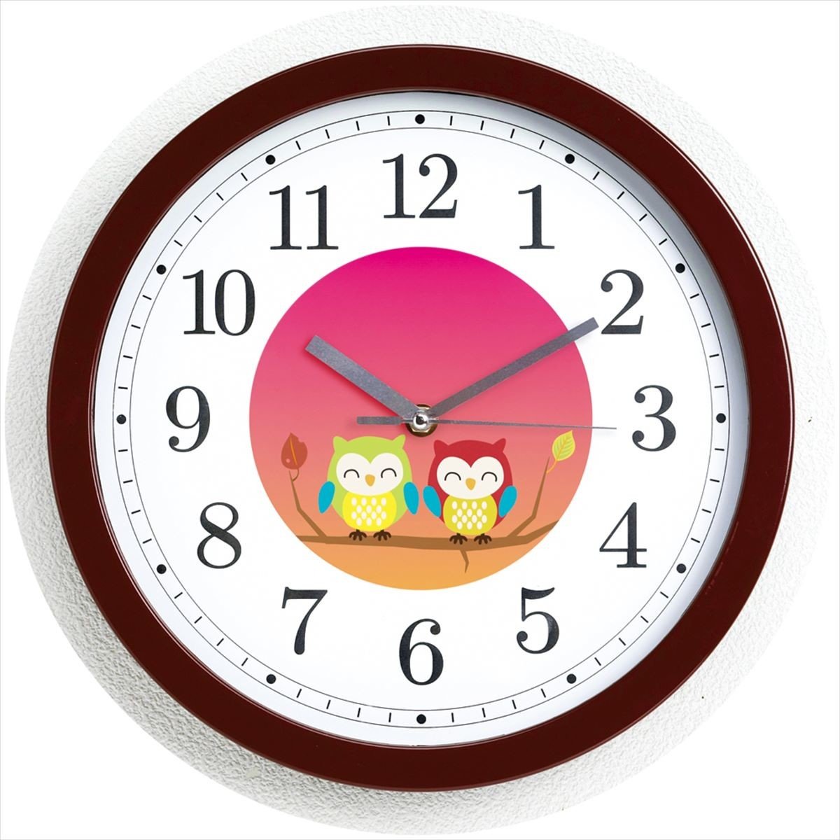 Kakusee Happy couple Owl wall clock from Japan