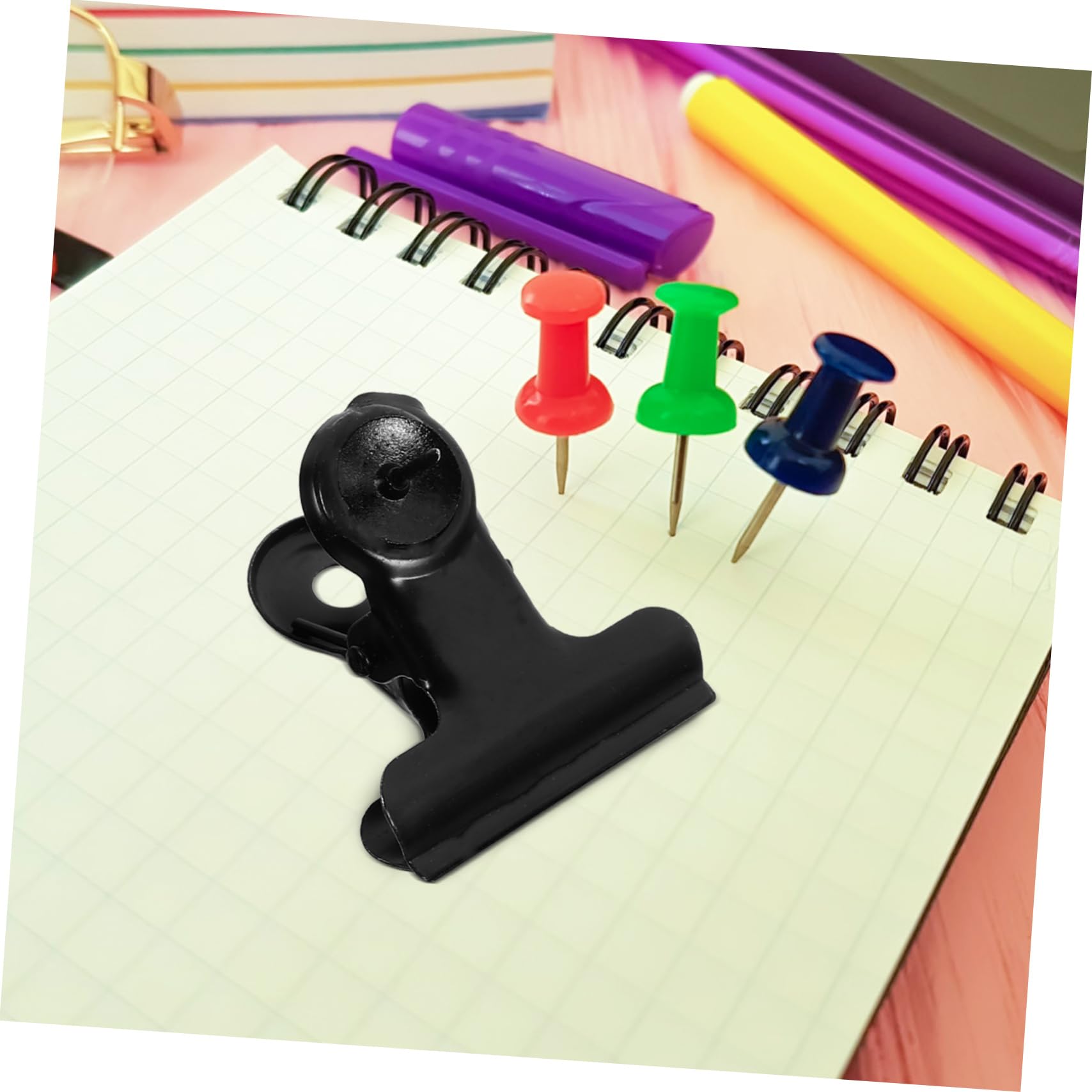 STOBOK 4sets Puntine Da Ufficio Ganci Per Bacheca Versatili e Resistenti Per Lavoro e Progetti Creativi