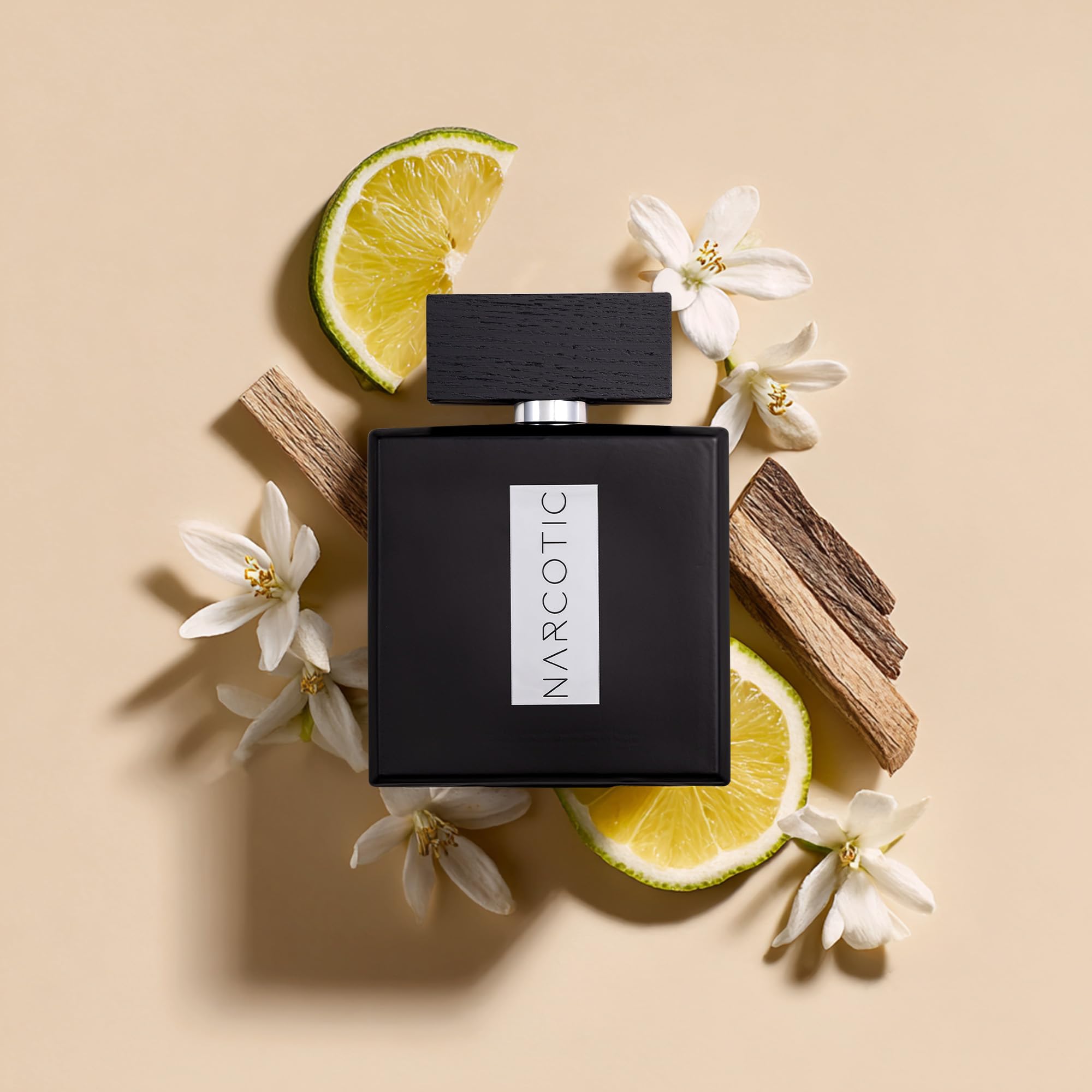 MAD Parfüm,Narcotic Extrait de Parfum 100 ml Unisex Parfüm – Limon, Yasemin ve Amber ile Çiçeksi, Fresh ve Kalıcı