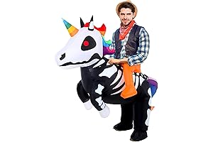Skeletal Unicorn Inflatable Costume for Cosplay Parties