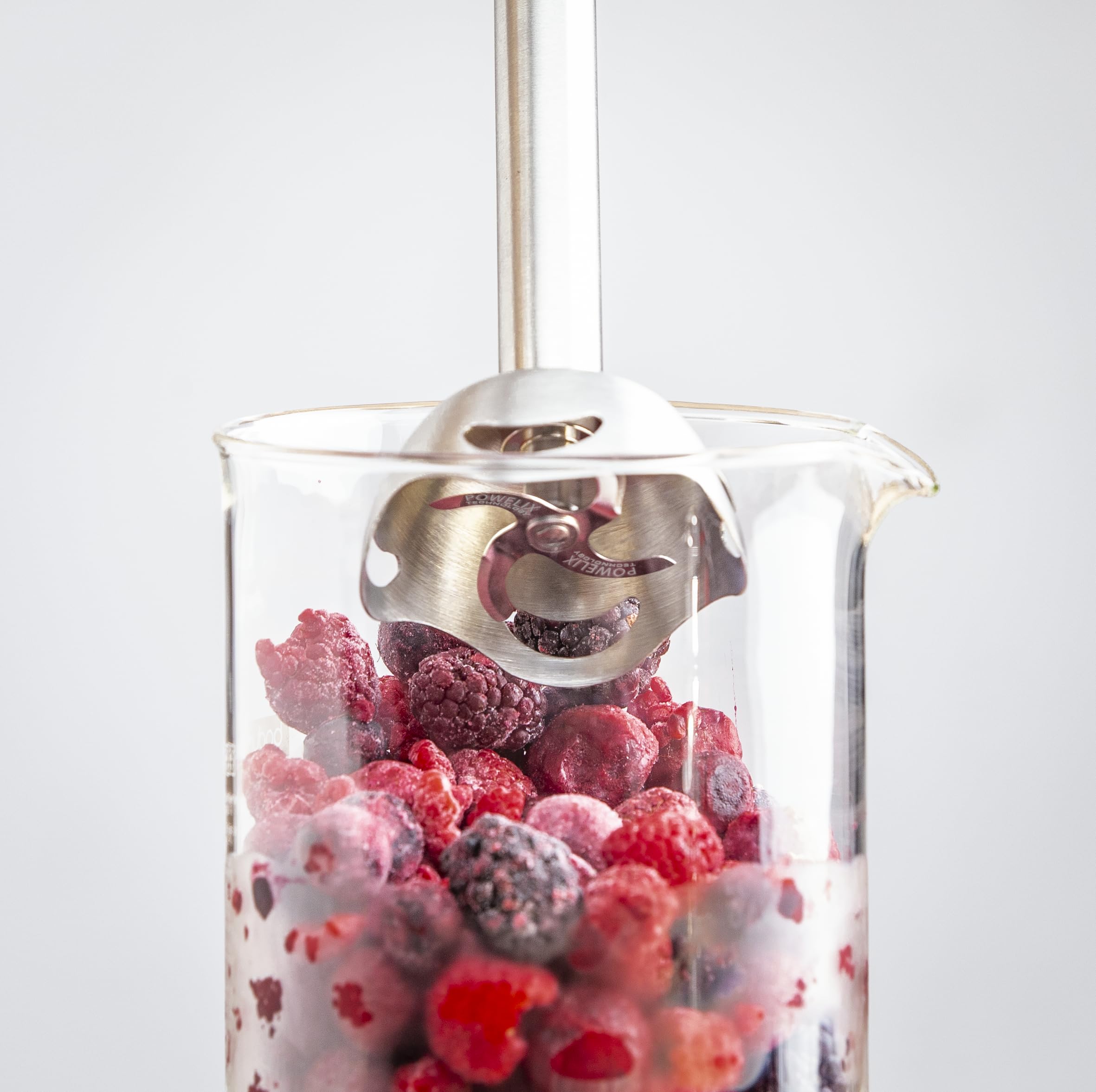 Tefal Quickchef+ HB67MB30 5w1 Blender ręczny XL/rozdrabniacz/trzepaczka/zagniata ciasta/kruszy lód, 1000 W, płynna regulacja prędkości, przycisk Turbo, technologia Powelix, stal nierdzewna, szary