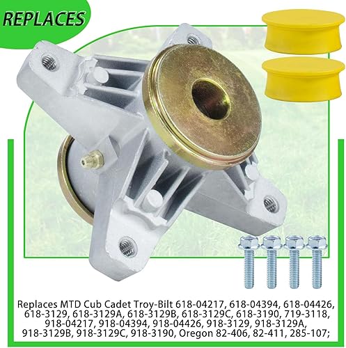 Miniatura 5 de 918-04426 - Kit de montaje de husillo compatible con 618-04394 618-0677 918-3129c Conjunto de husillo 719-3118A 741-04129 741-04130 918-04394