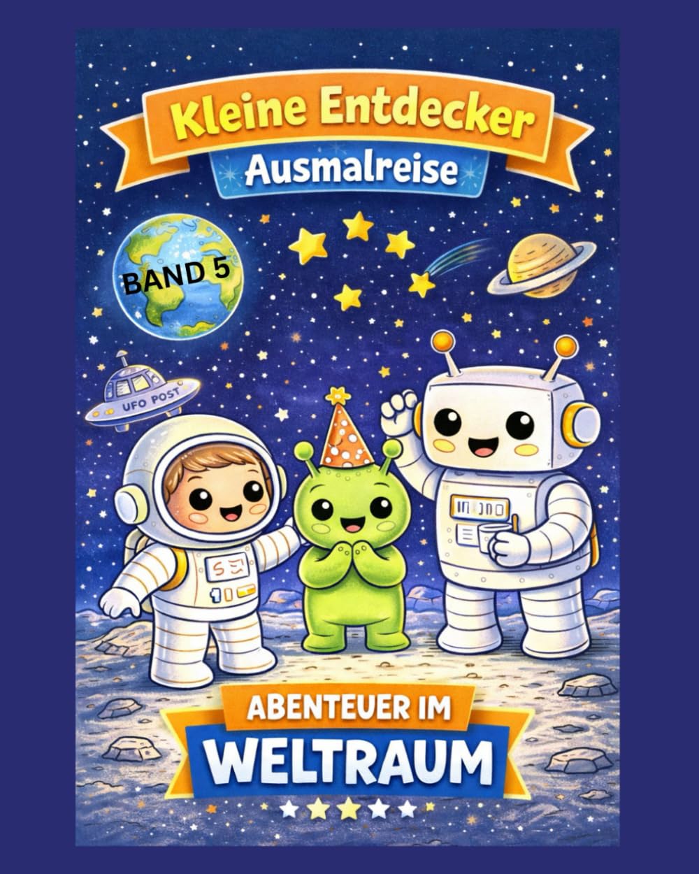 Abenteuer im Weltraum: Band 5 (Kleine Entdecker Ausmalreise)
