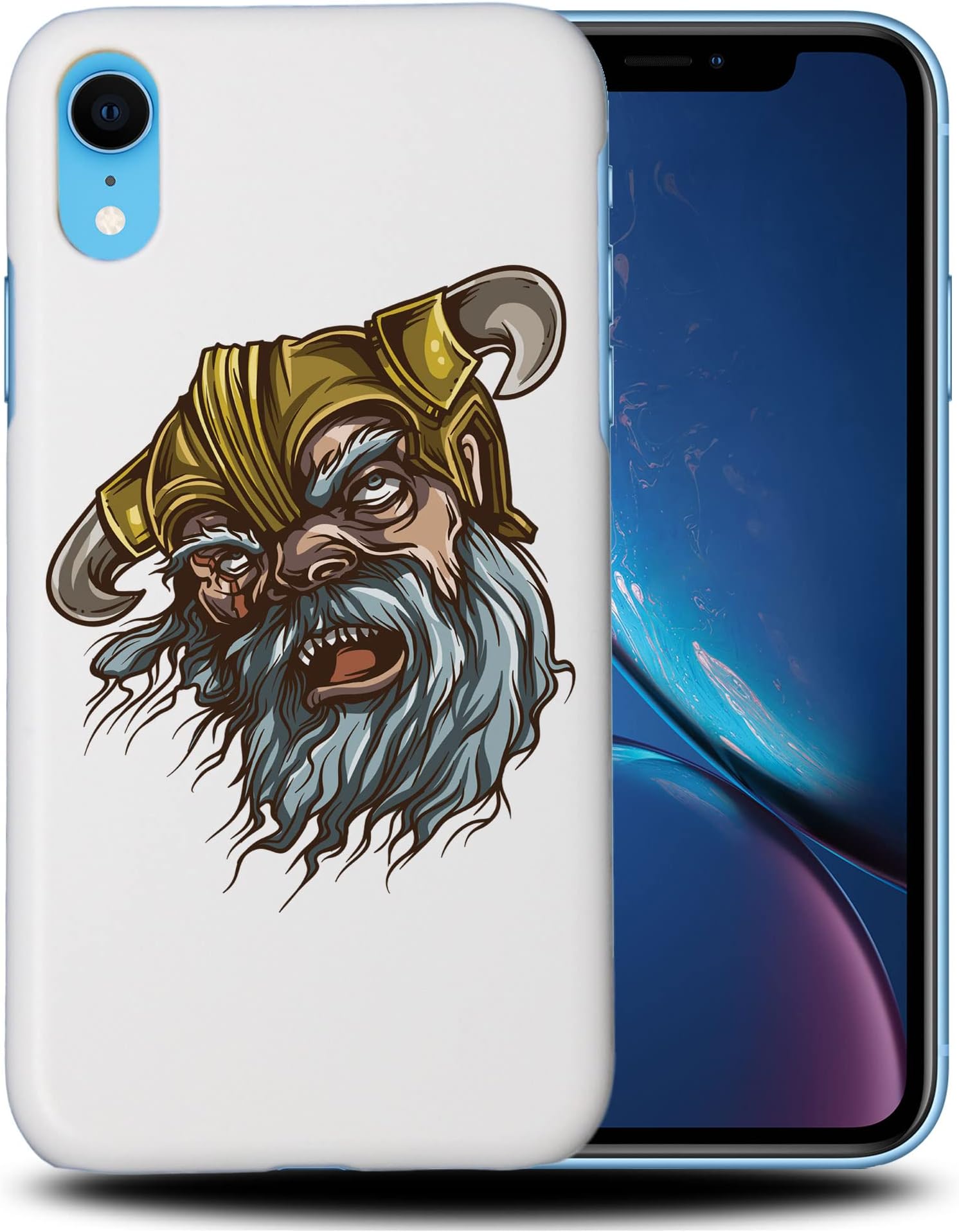 Viking Warrior Head 1 Phone CASE Cover for Apple iPhone XR