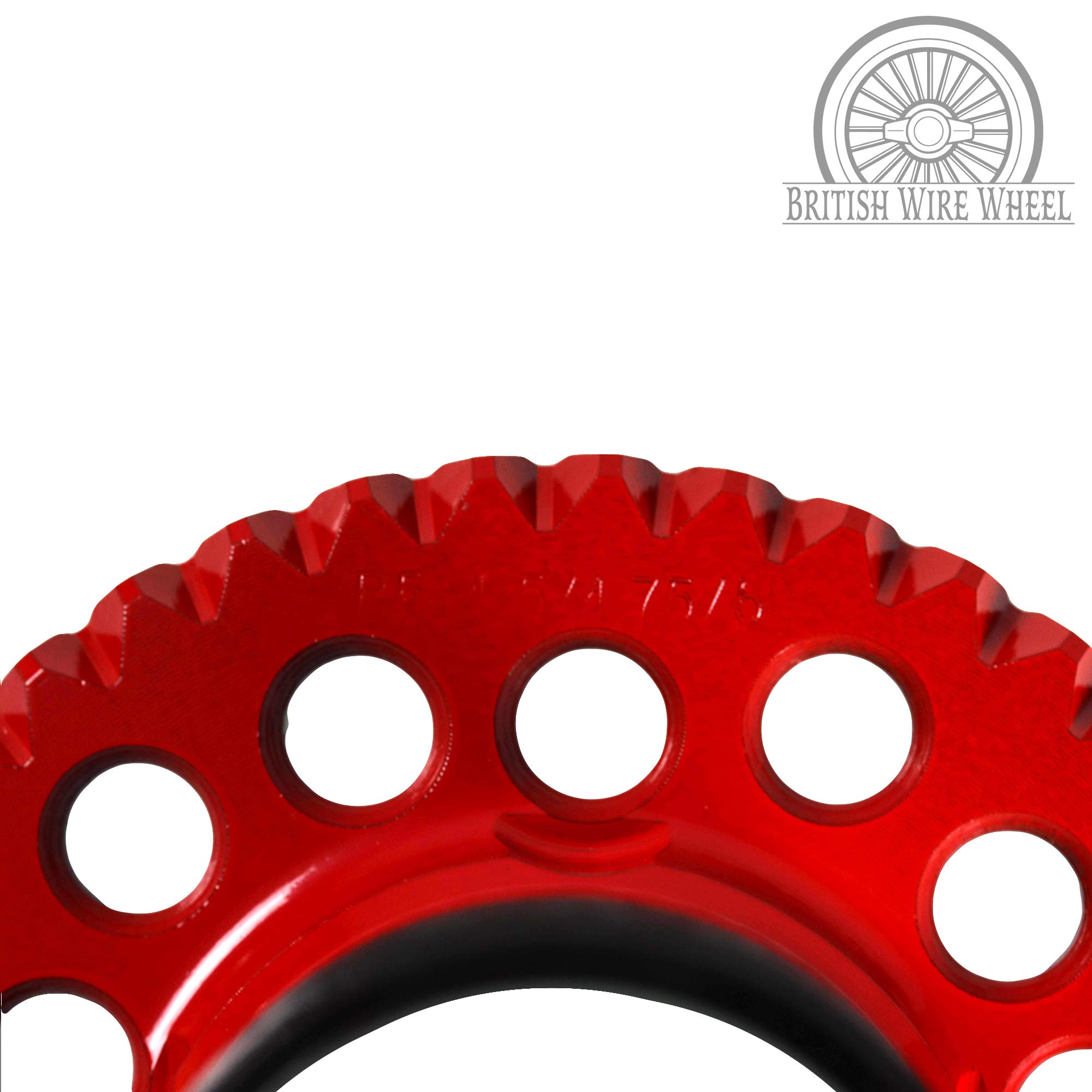 British Wire Wheel 5 Lug Universal Knock Off Wire Wheel