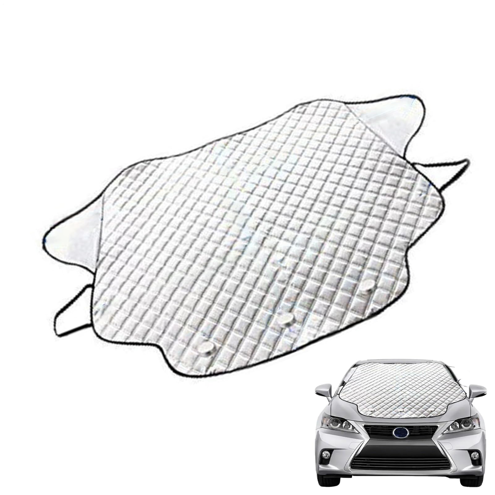 Coperture Per Parabrezza Invernali Parasole Auto Magnetico Per Tutte Le