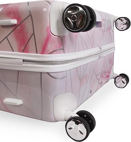 Vista 8 de bebe Equipaje para mujer Alana de 21 pulgadas rígido Mármol rosa Equipaje Alana 21 Hardside Equipaje de mano