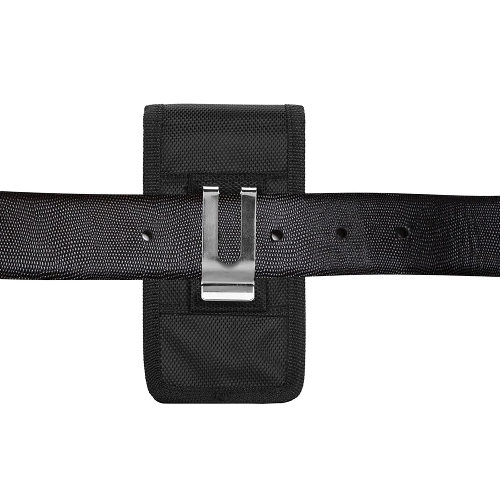 Mobile Phone Waist Bag 5.2-6.3inch Hook Loop Holster Pouch Belt Cover Case for phone per Escursionismo, Campeggio(M)