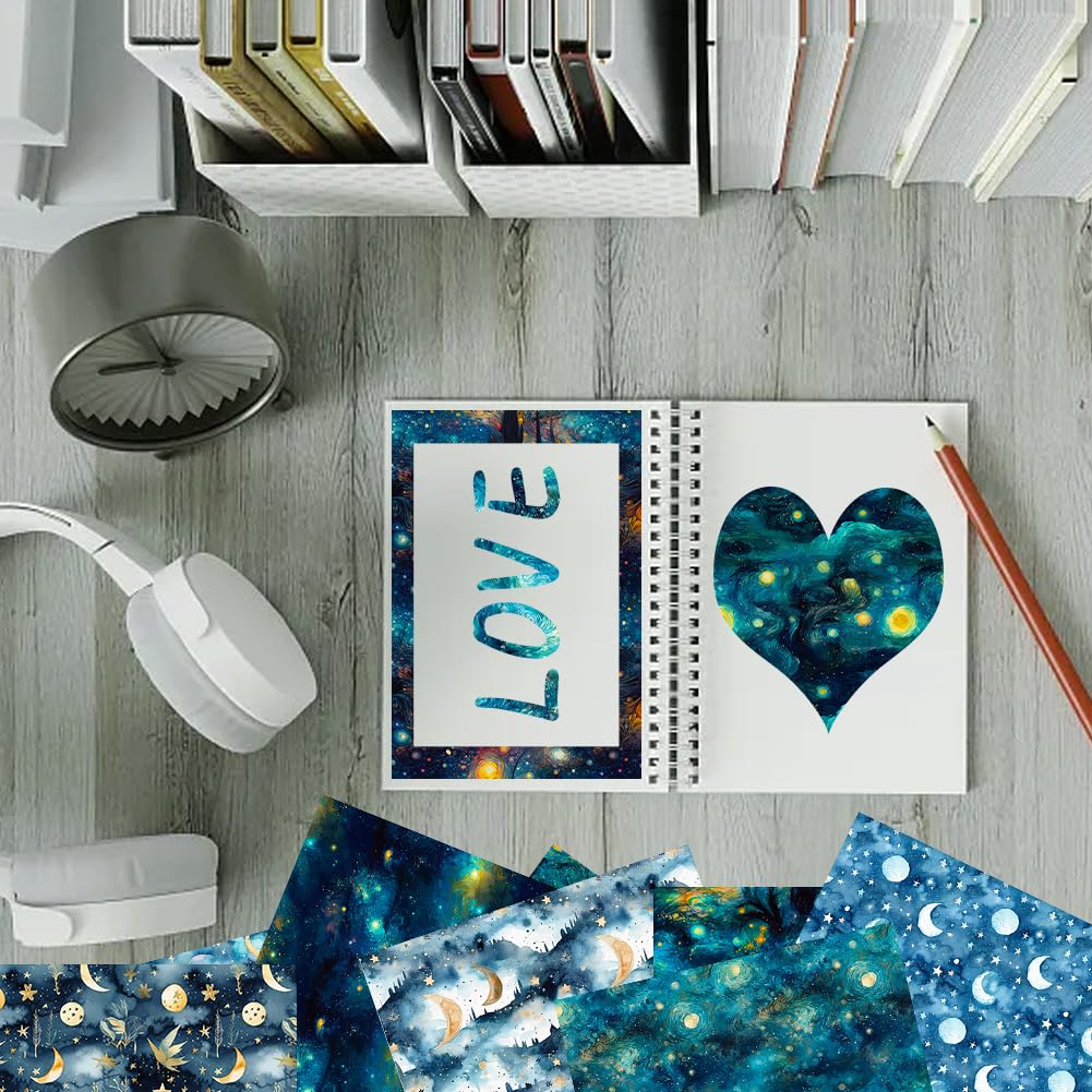 30,5x30,5cm Scrapbooking Pads Paper,12 Patterns 24 Sheets Bronzing Scrapbooking Cardstock Paper Pads Diy Decorative Card Making Supplies For Handmade Craft Design P 27066015 - View #7