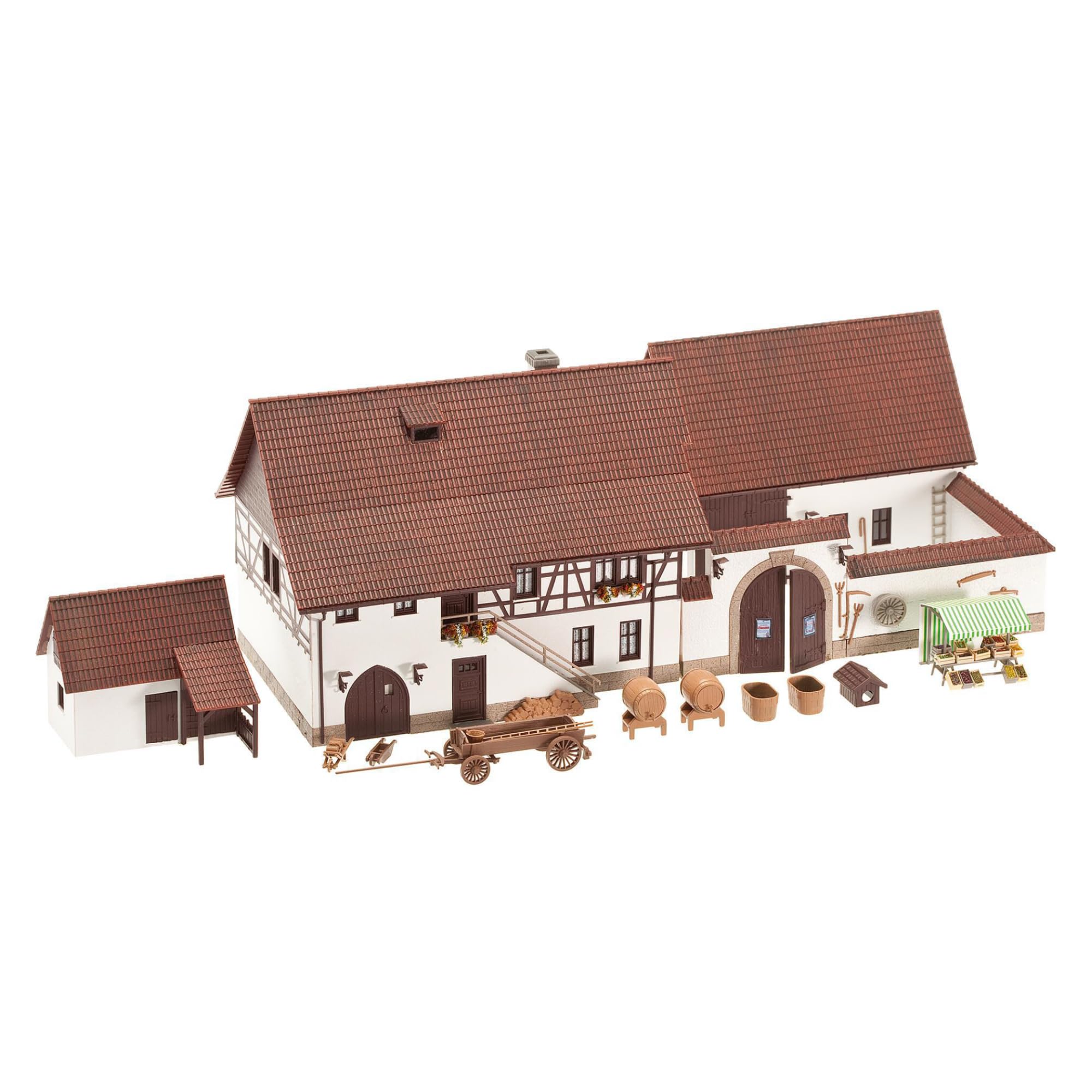 Faller 130372 H0 Hofgut, Braun und Creme