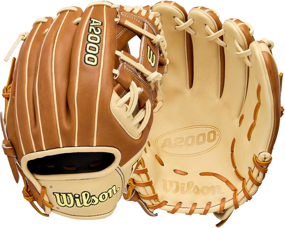 2026 A2000® Classic 1975 Guante de béisbol de cuadro interno de 11.75" - Lanzamiento a la derecha, color canela/rubio
