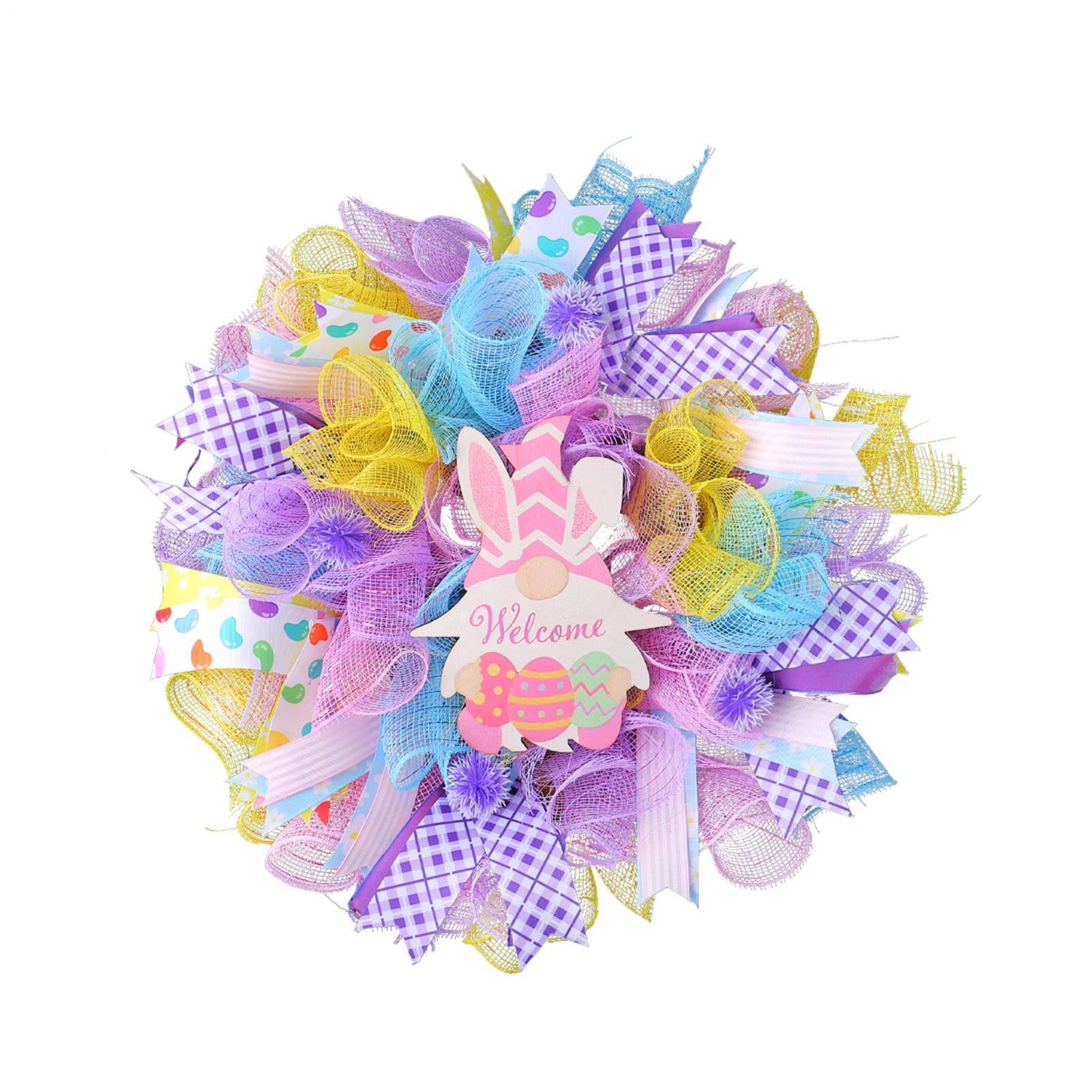 Guirlande de Pâques et son lapin tendre pour partager la magie des fêtes en famille