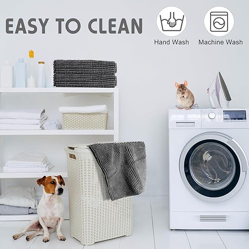 Miniatura 7 de Juego de 4 piezas de ropa de cama de cobaya, cobaya, almohadillas de forro polar lavables para orina reutilizables, tapete de entrenamiento de