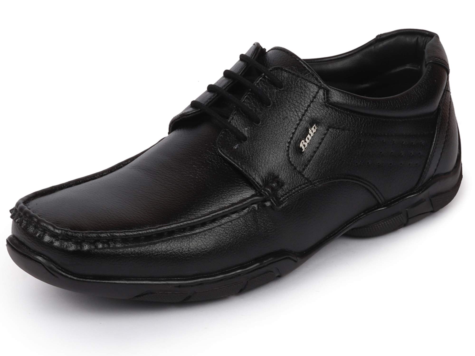 Bata Remo 821-6201-44 Mens Black Formal Leather Lace Up Shoes (10 UK) (B0912MGVFZ) Amazon Price History, Amazon Price Tracker