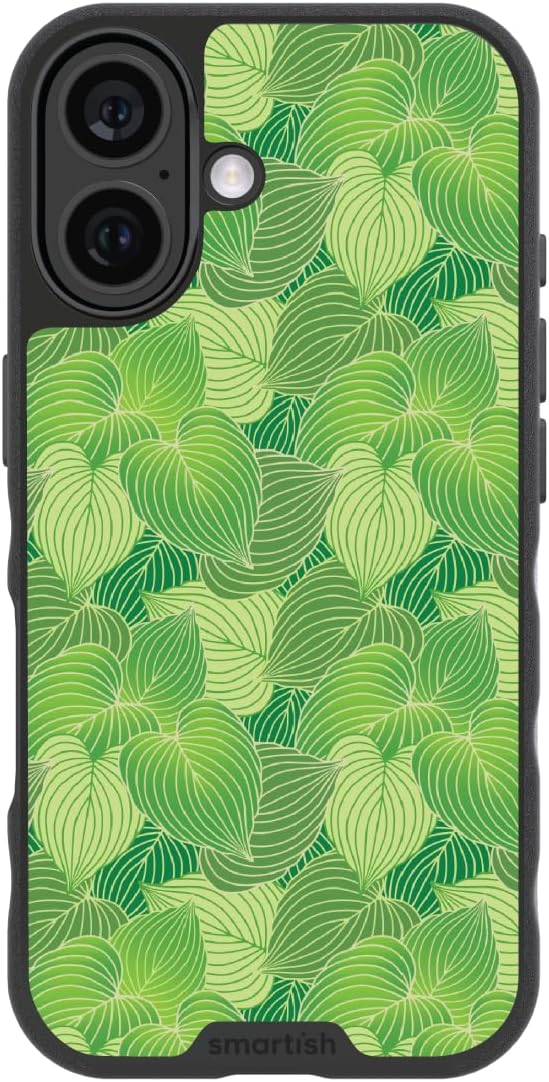 Smartish - Straight to My Heartleaf - iPhone 16 MagSafe Case - Gripmunk [Lightweight + Protective] Thin Cover - Fits iPhone 16