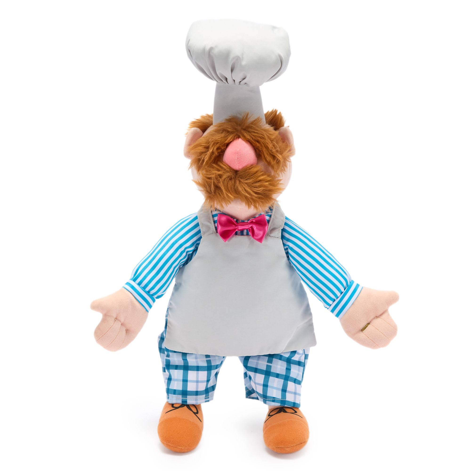 Disney Store Oficjalny szwedzki plusz szefa kuchni, 35 cm, pokaz muppetów, kolekcjonerskie, wypchane zwierzę, z haftowanymi funkcjami i szczegółową pluszową rzeźbą, zabawki Disneya dla fanów muppetów