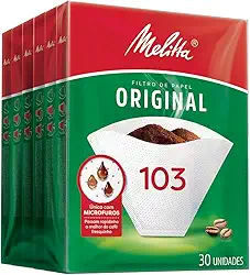 filtro de papel melitta 103 dp 1x6x30un
