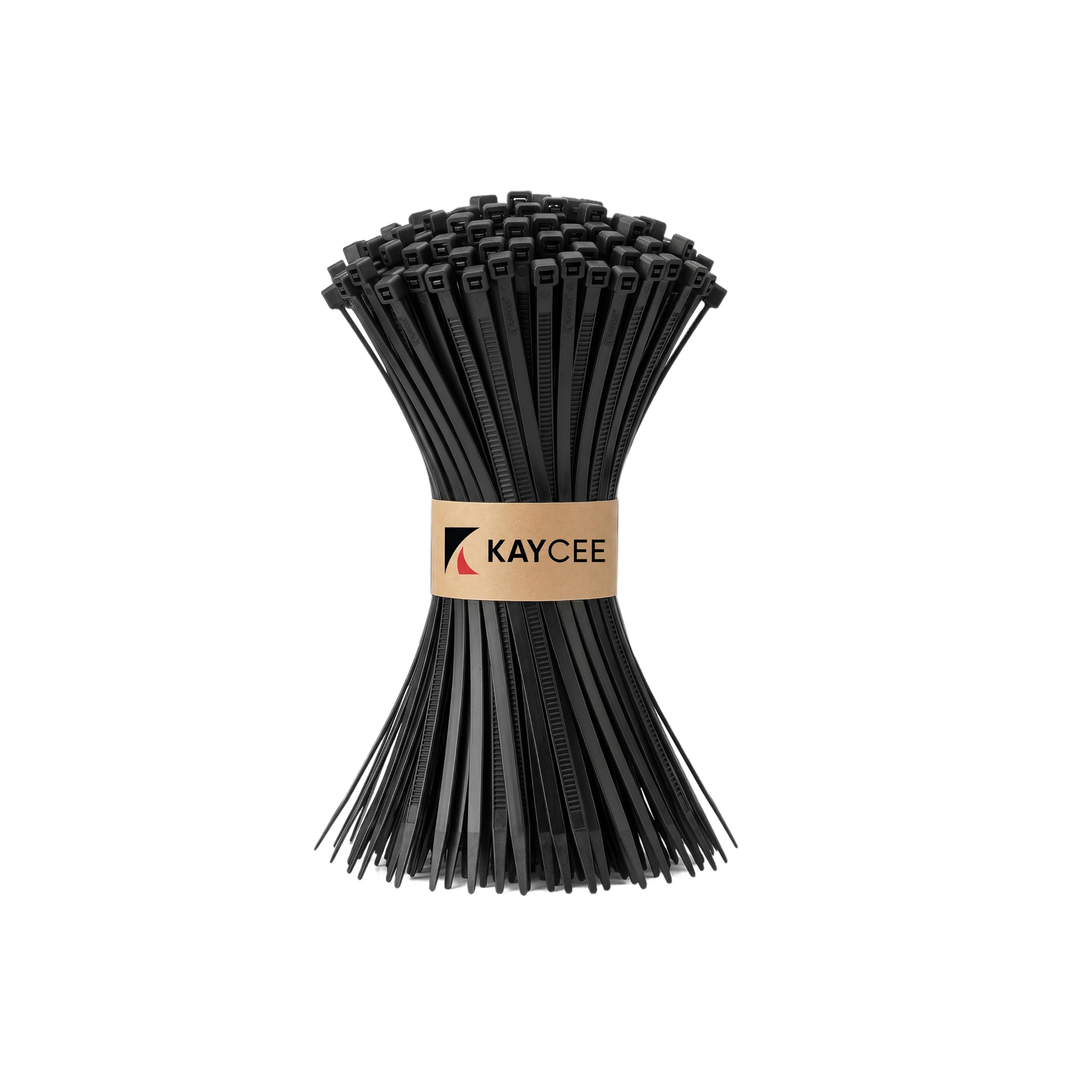 Kaycee Nylon Zip Ties (Pro-Lock) | 150 x 3.6 mm (6 Inch) | Black | 20kg Tensile Strength | Cable Ties | Heavy-Duty | Anti-Slip | CE, UL, RoHS Certified | Pack of 100 Unit.-image-5