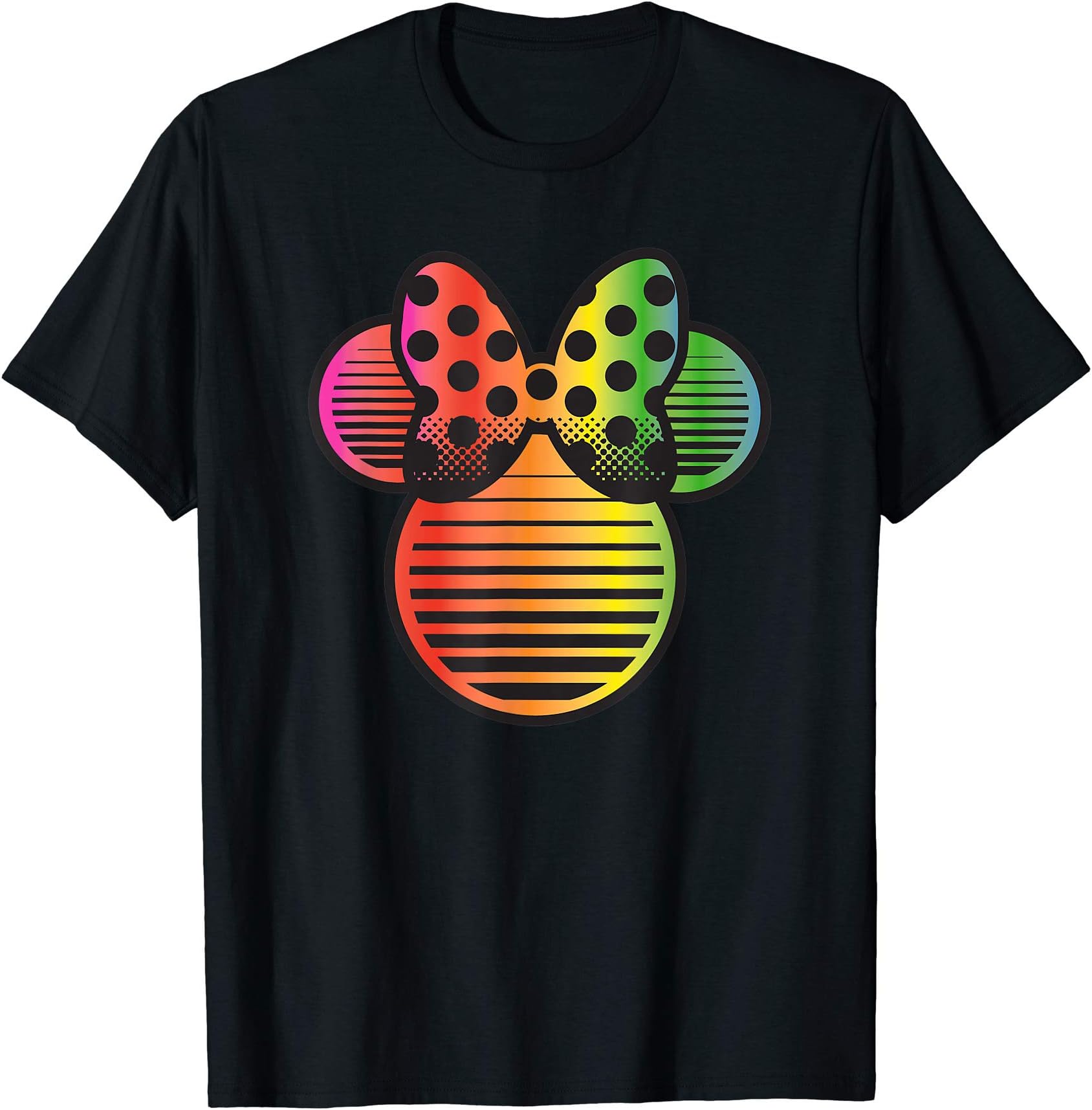 DisneyMinnie Mouse Rainbow Gradient T-Shirt