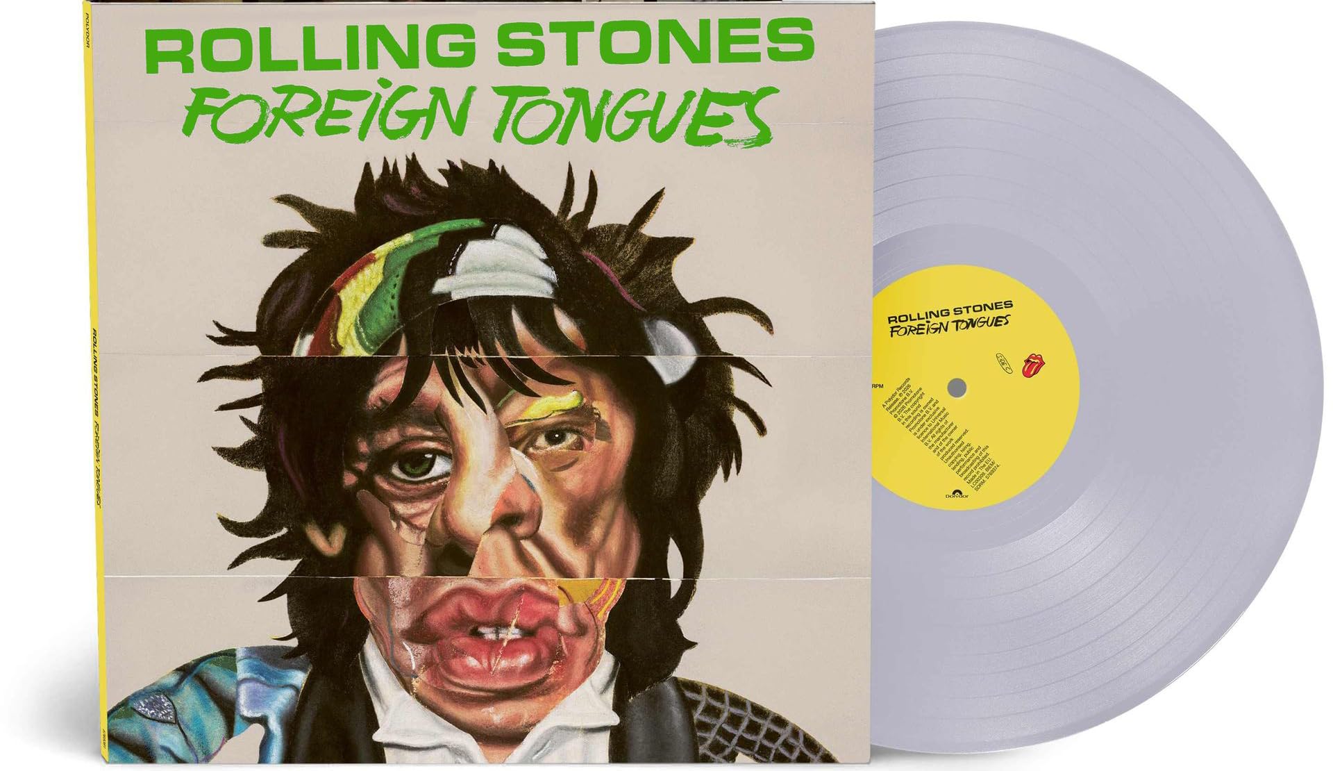 ROLLING STONES Foreign Tongues silver | Housse alternative
