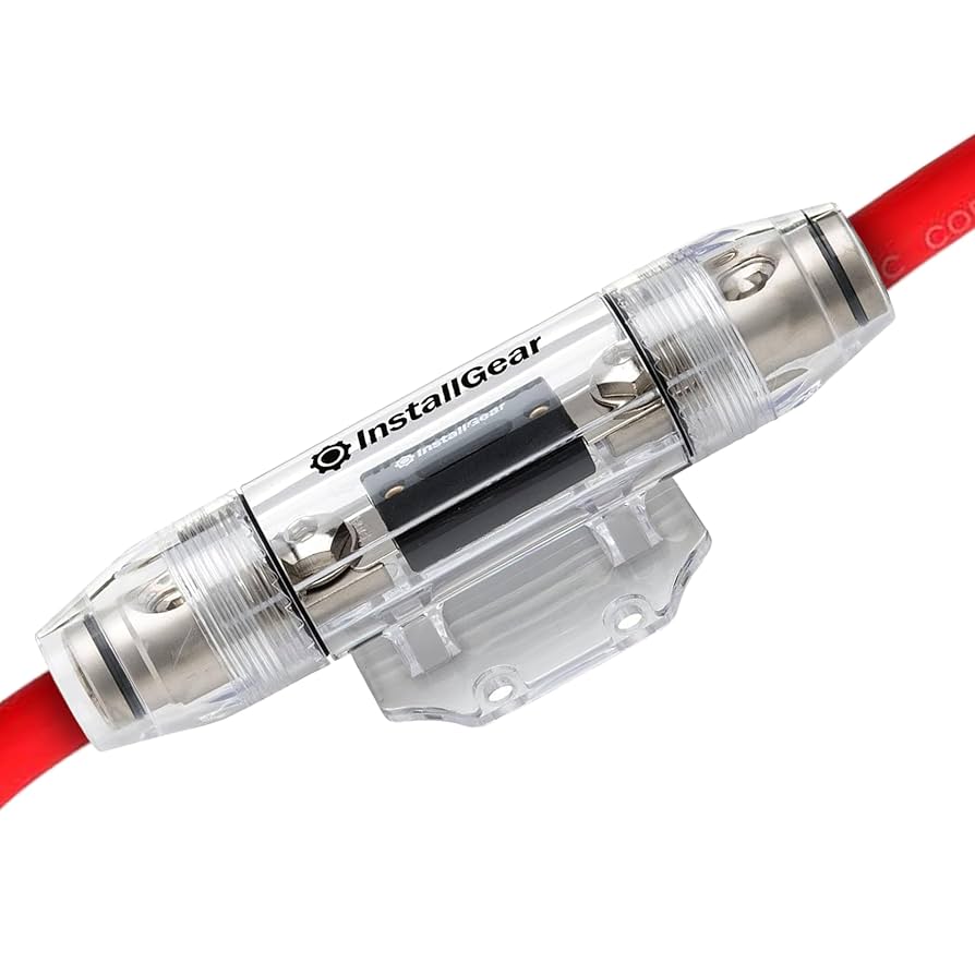 Amazon | InstallGear 1/0ゲージ AWG インラインANLヒューズ