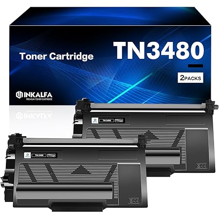 Brother TN-3480 Cartouche de Toner 1 pièce(s) Original Noir, Taille