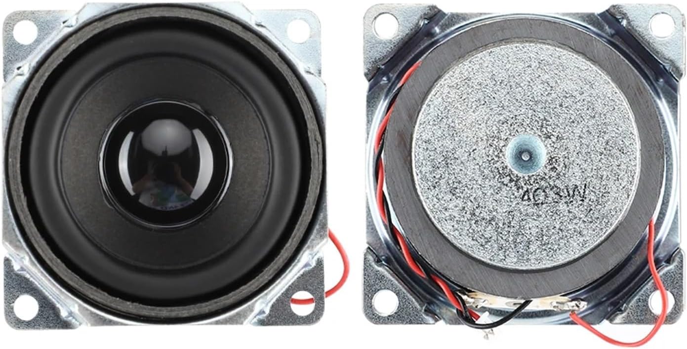 2Pcs 2 Inch Portable Audio Speaker 52MM 4 Ohm 3W Full Range Sound Speaker Amplifier Home Theater Loudspeaker
