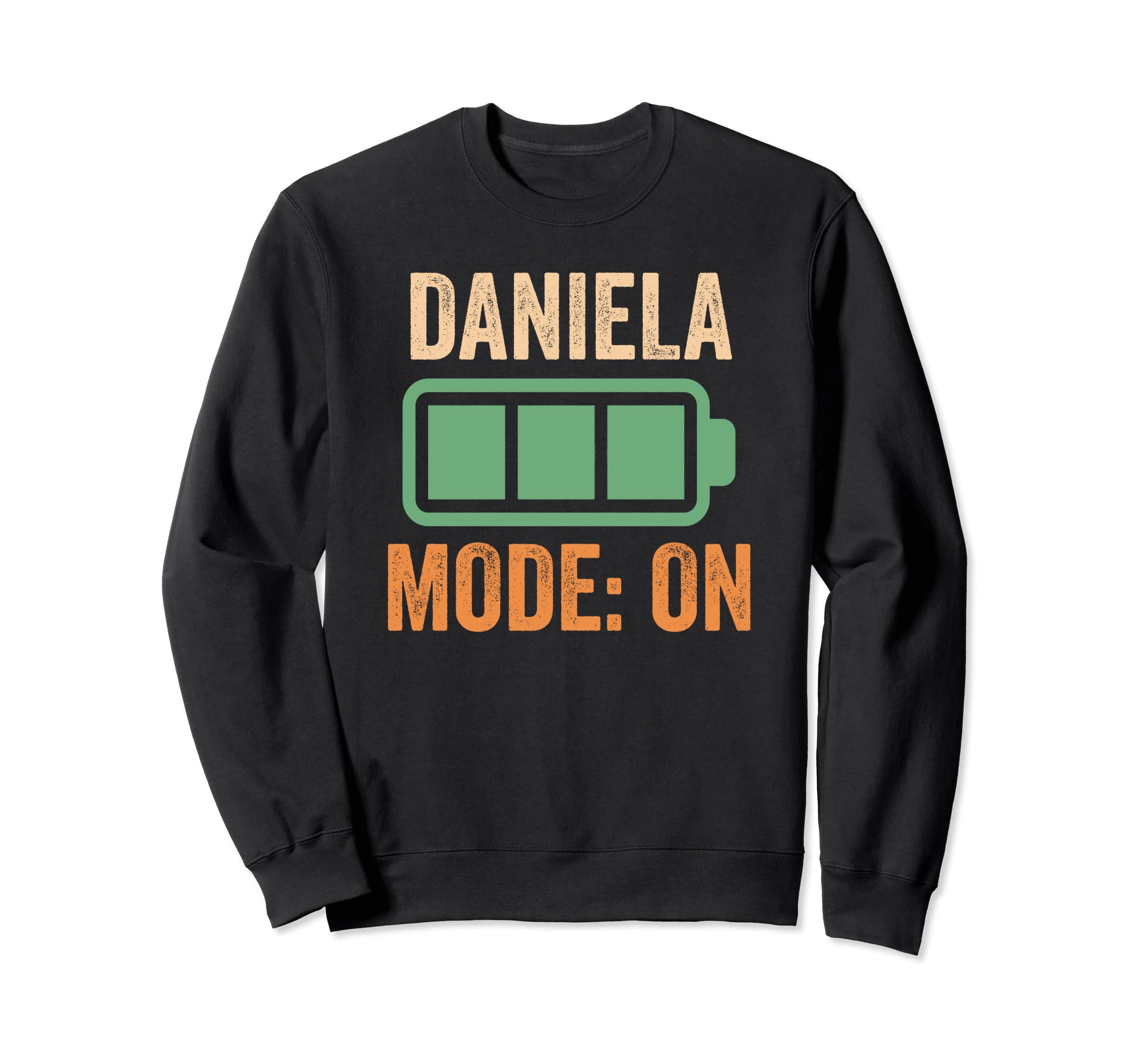 Daniela Mode On, Battery Design Sweatshirt