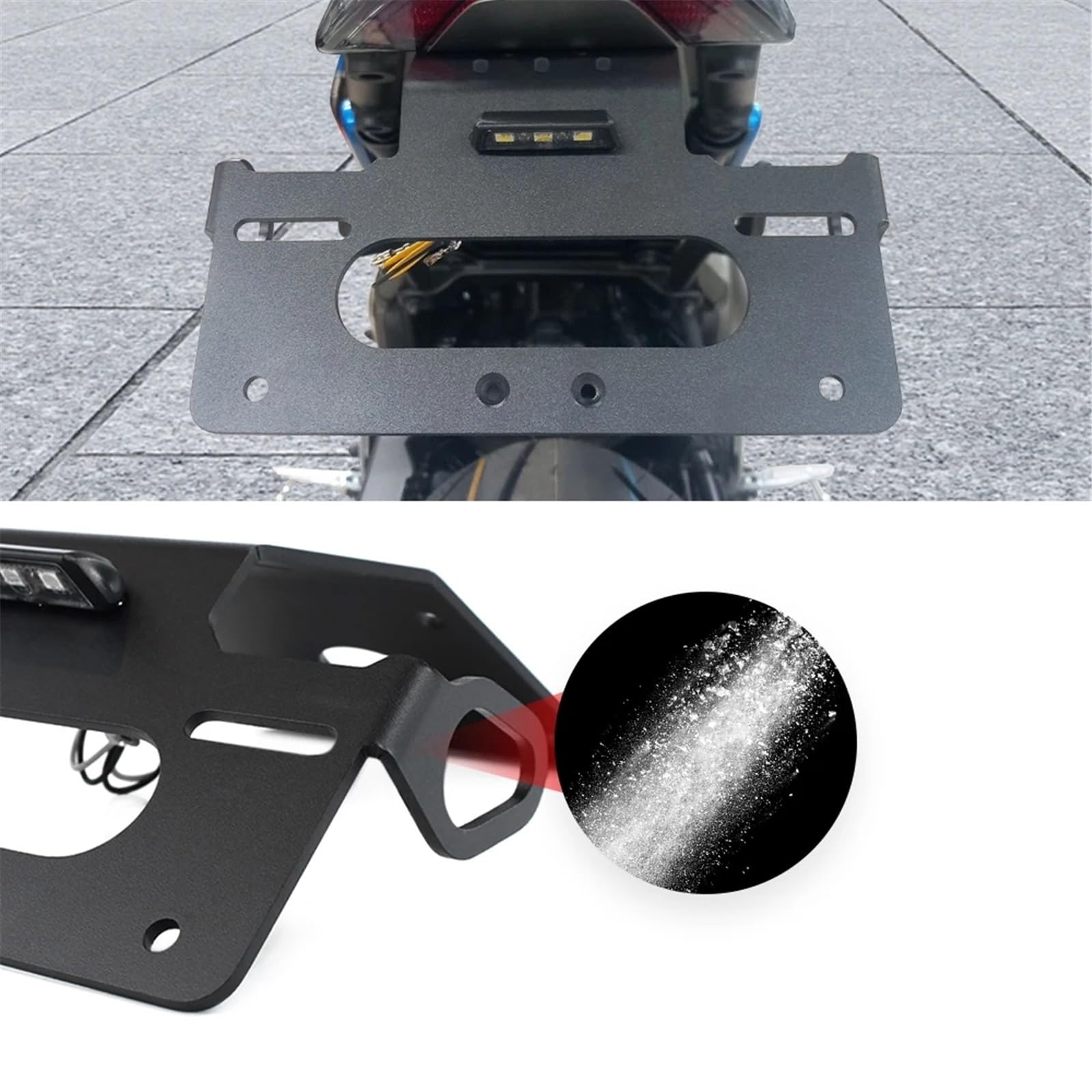 Compatibile Con XSR900 2022-2024 Per GP 2024 Supporto Per Targa Posteriore Per Motocicletta Supporto Per Kit Eliminatore Attacco Targa Moto