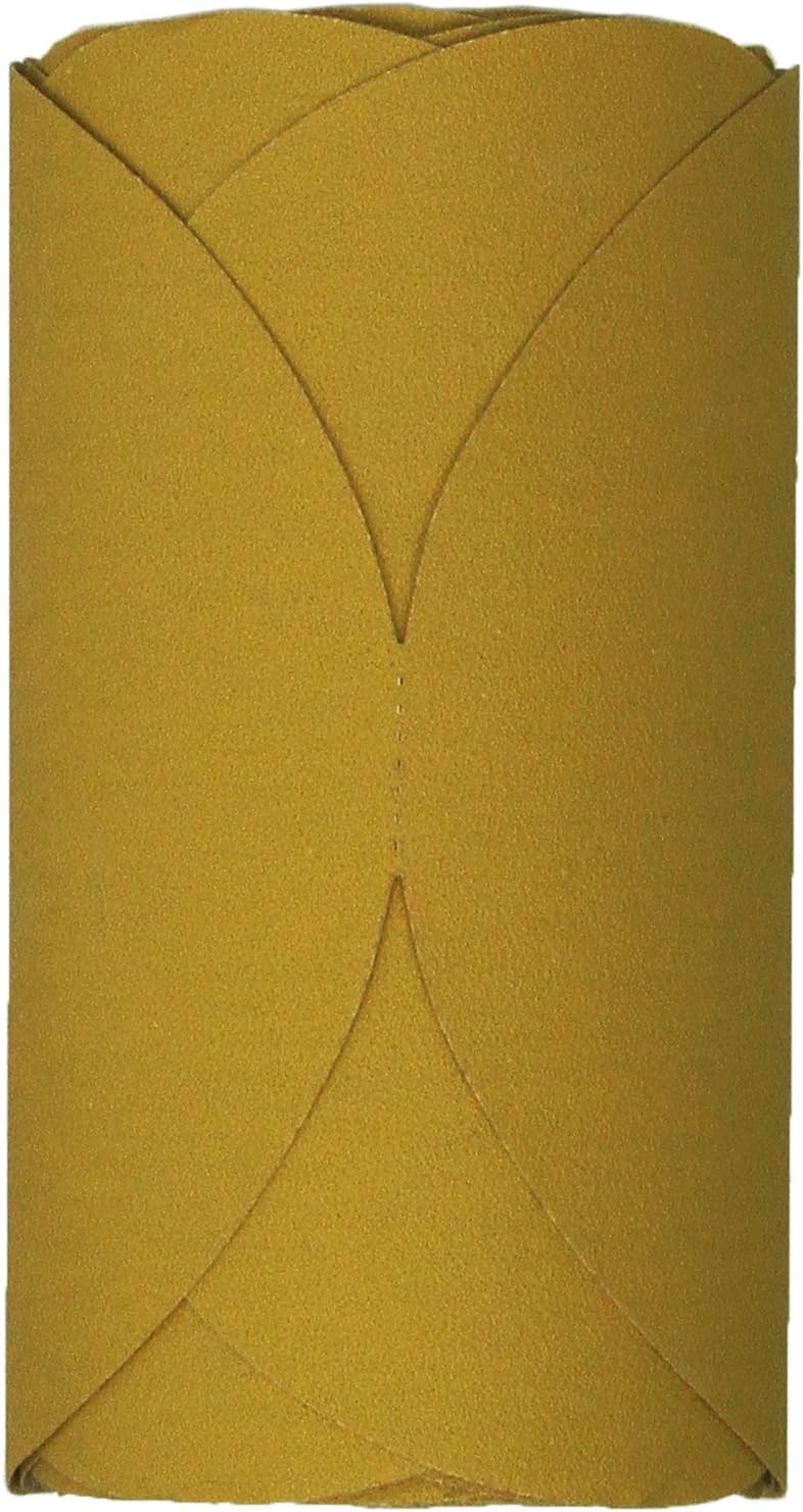 3M Stikit Gold Disc Roll 236U, 01211, 6 in, P120 Grade, 75 Discs Per Roll, Automoitve Abrasives