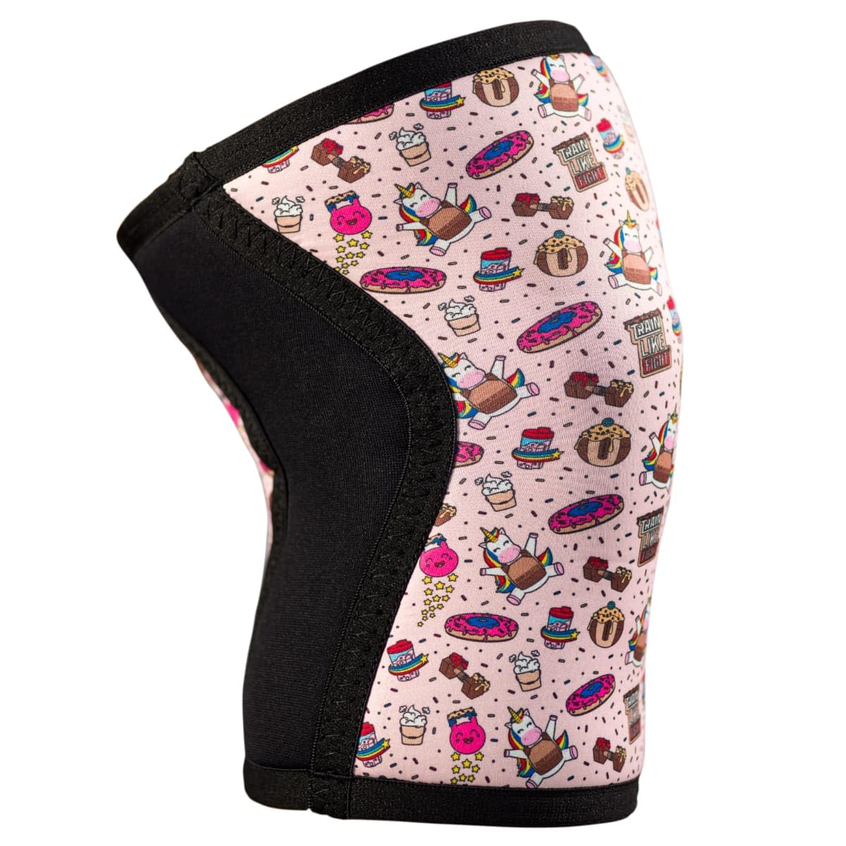 TRAINLIKEFIGHT Rodilleras Rainbow Cookie Attitude (X-Small, soft pink)