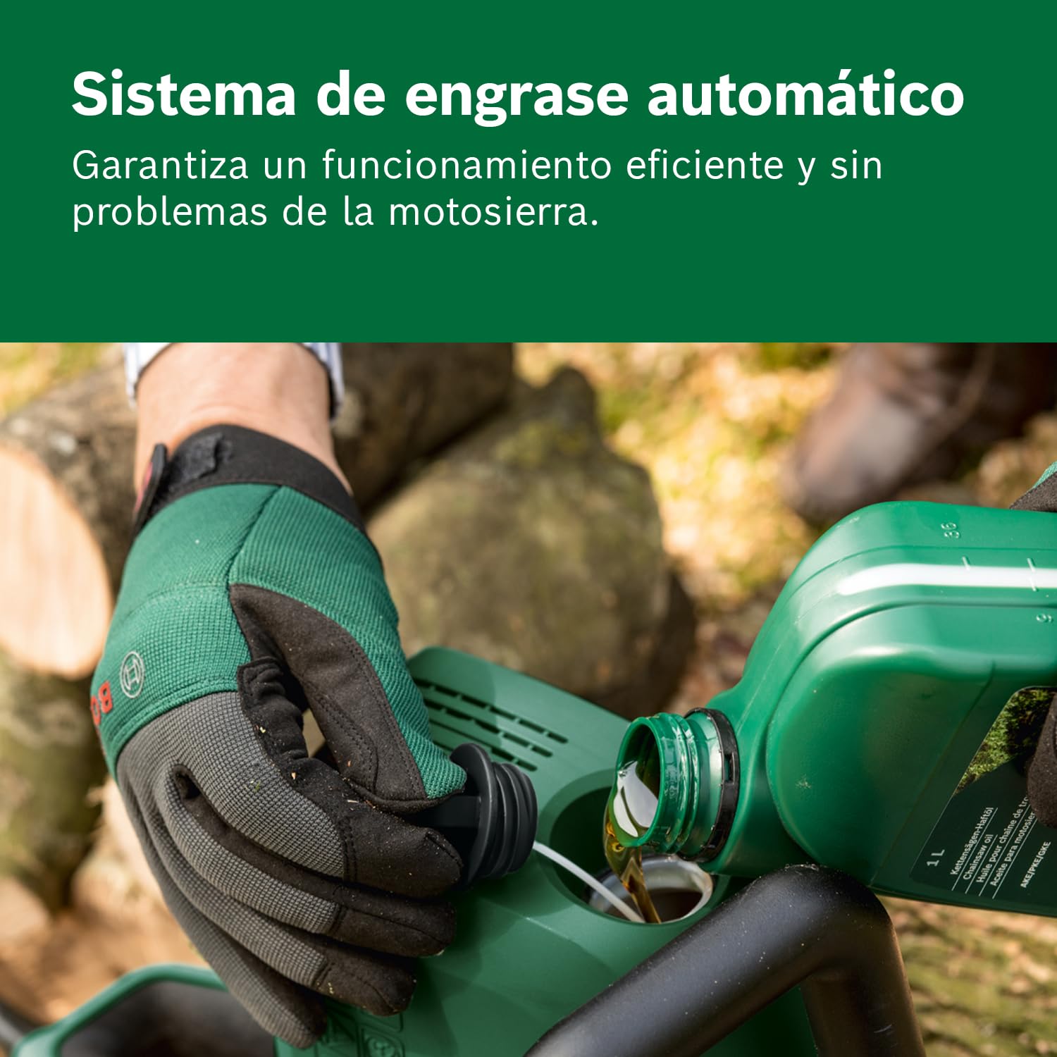 Bosch motosierra a batería PKE18V-30-28 (tecnología OptiCut, Peso: 3,9 kg, Velocidad de la cadena: 9 m/s, sin batería)