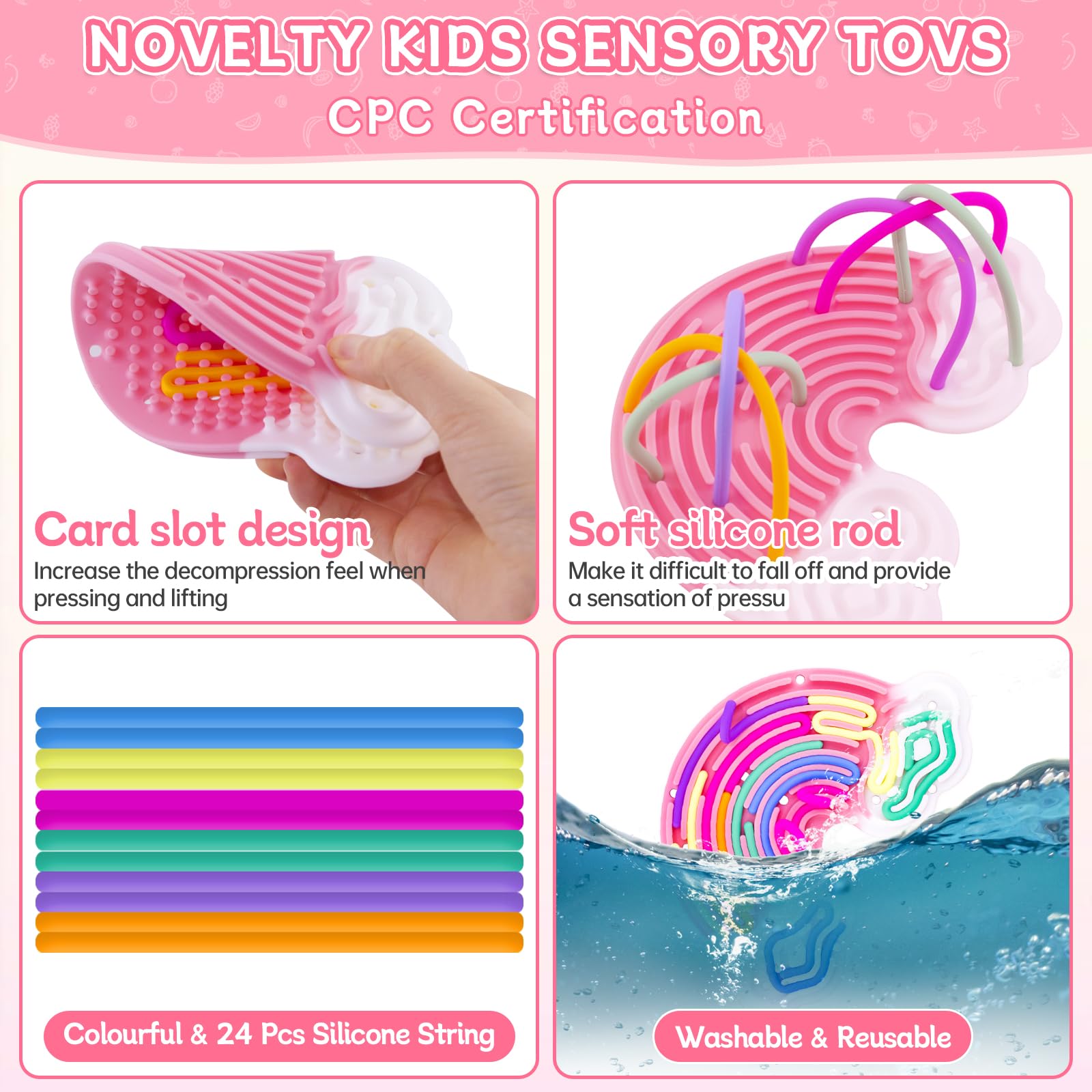 Planche Sensorielle Activité Sensorielle Autisme Tableau Sensoriel Double Face Sensorik - Anti
