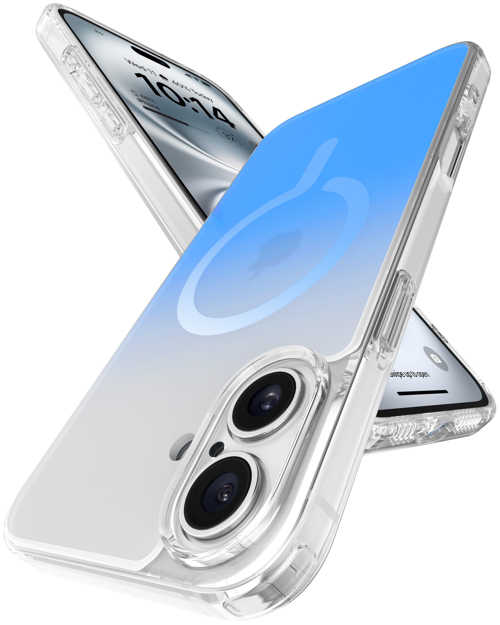 eller santé® Maven Magpro Back Cover Case for iPhone 16 Plus Scratch Resistant Camera Screen Protector TPU Shockproof 10ft Drop Protection Support Mag-Safe Wireless Charging- Blue (B0DGQ3M789) Amazon Price History, Amazon Price Tracker