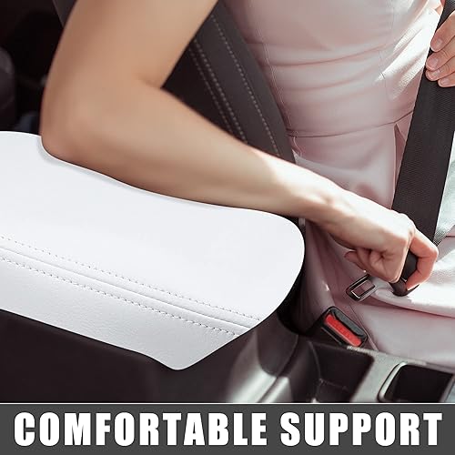 Miniatura 5 de A ABSOPRO Funda impermeable para consola central de coche, color blanco, para Hyundai Tucson 2022 2023