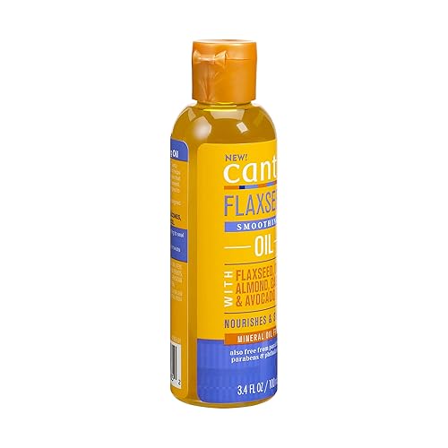 Miniatura 2 de Cantu Aceite para el cabello de linaza con aceites de linaza oliva almendra ricino y aguacate 34 onzas