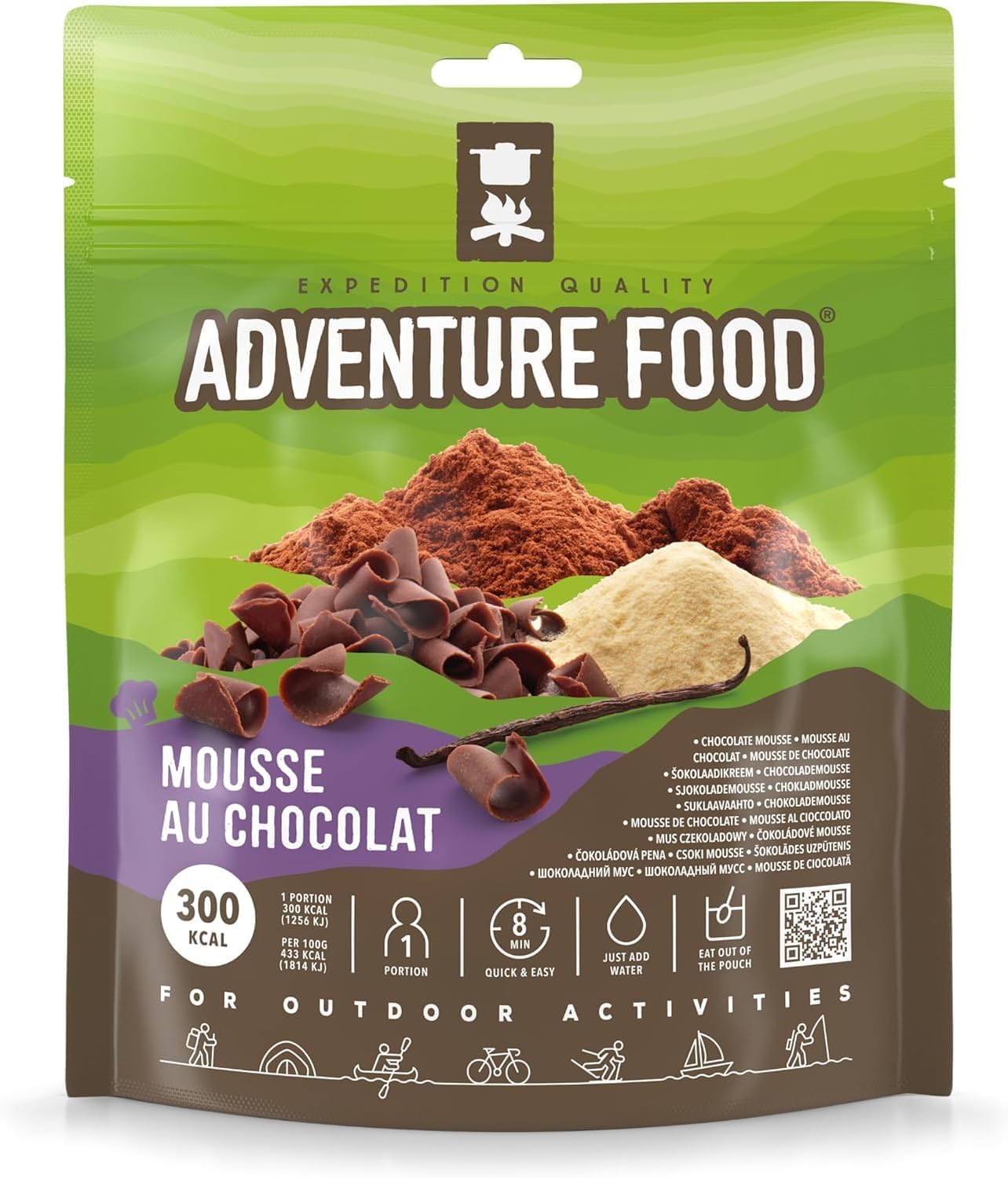 Freeze-Dried Meal - Mousse au Chocolat - Expedition Quality