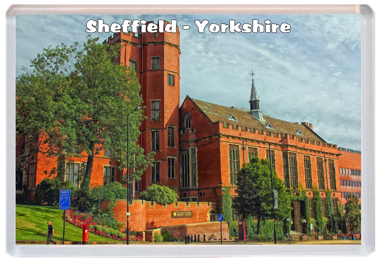 Baked Bean Store Sheffield - Yorkshire - Jumbo Fridge Magnet Bbsm558