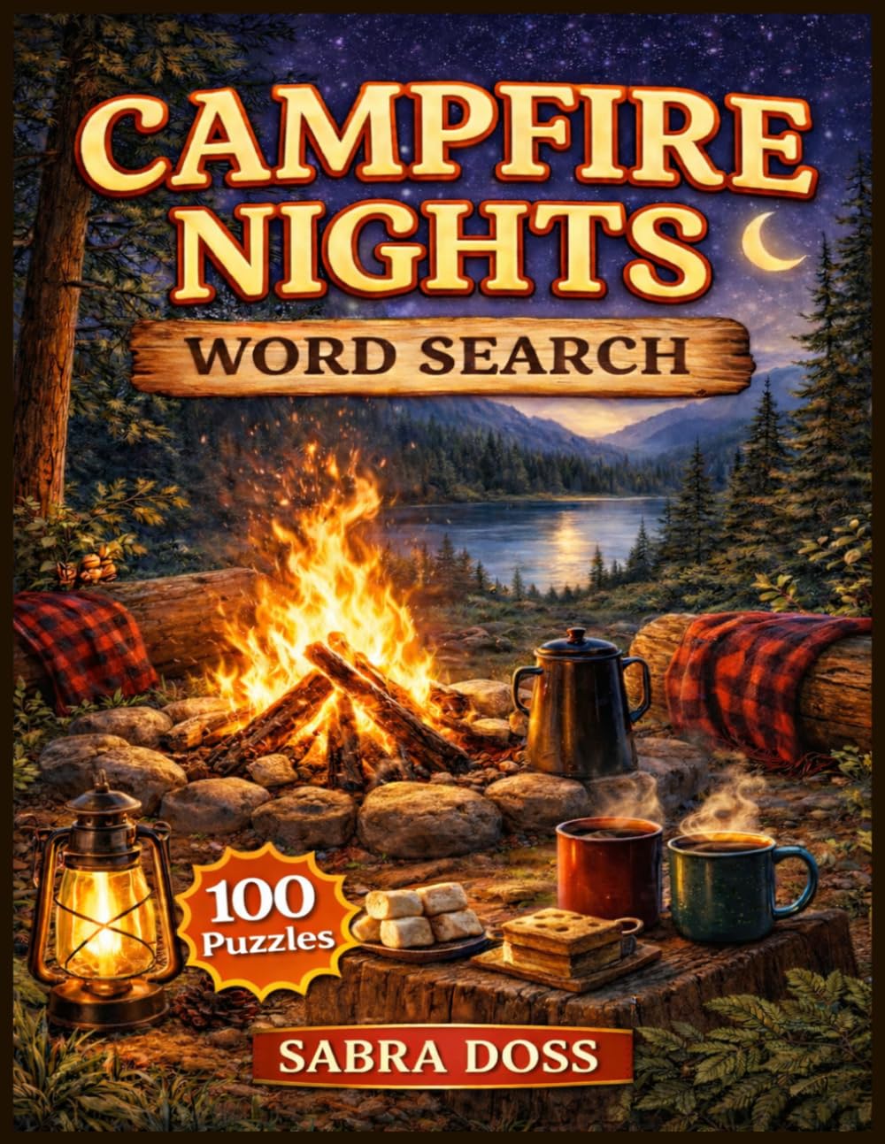 Campfire Nights Word Search Puzzle Book