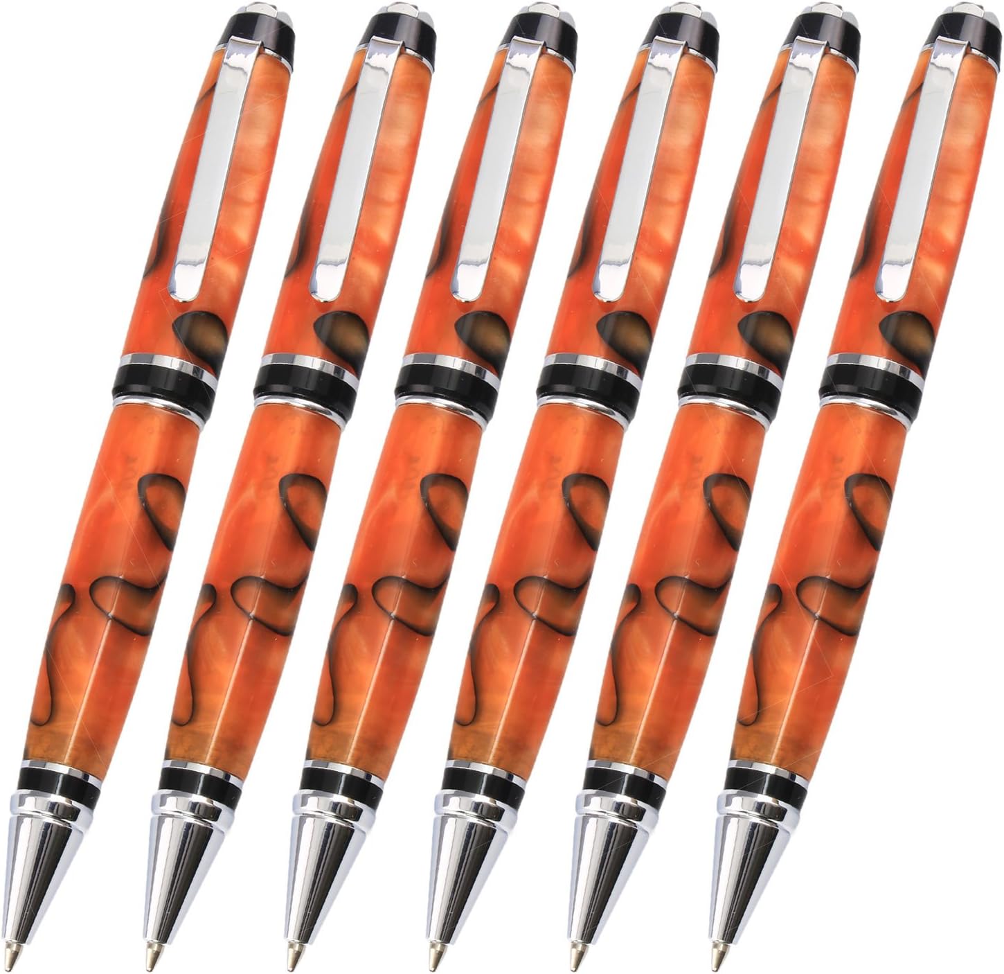 Legacy Woodturning, Cigar Pen Kit - Chrome, 6 Pack