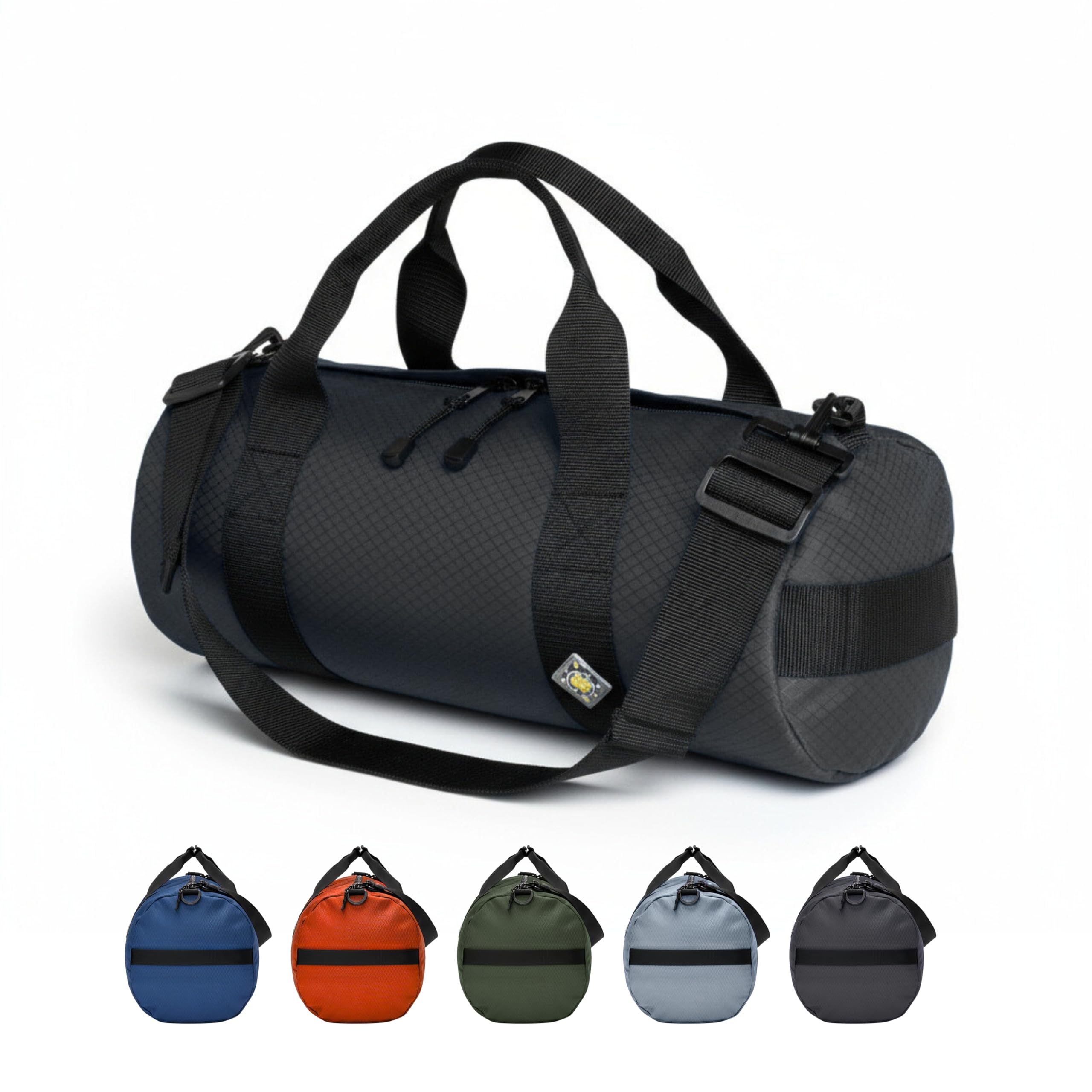 Diamond Ripstop Duffle Bags, Ultra Tough & Tear Resistant, Reinforced Stitching, Weatherproof, Packable Foldable Duffle Bag for Traveling