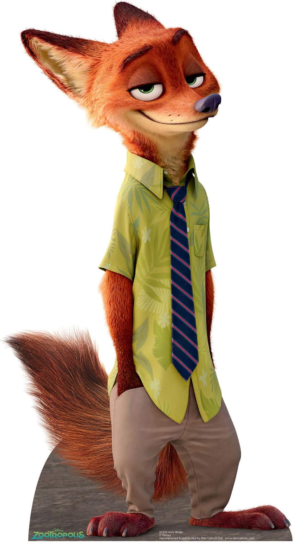 Star Cutouts SC933 Brilliant Sidekick Nick Wilde Cardboard Cut Out