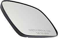 Vista 2 de Kool-Vue Espejo de cristal compatible con Honda Civic 2006-2011, espejo de cristal del pasajero con calefacción lateral coupé con placa de respaldo